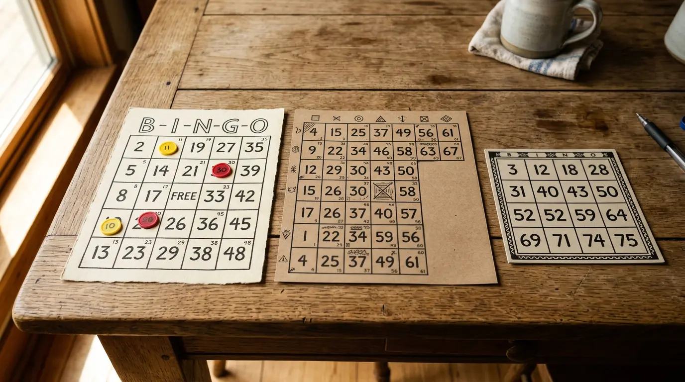 Grundlæggende bingoformater online
