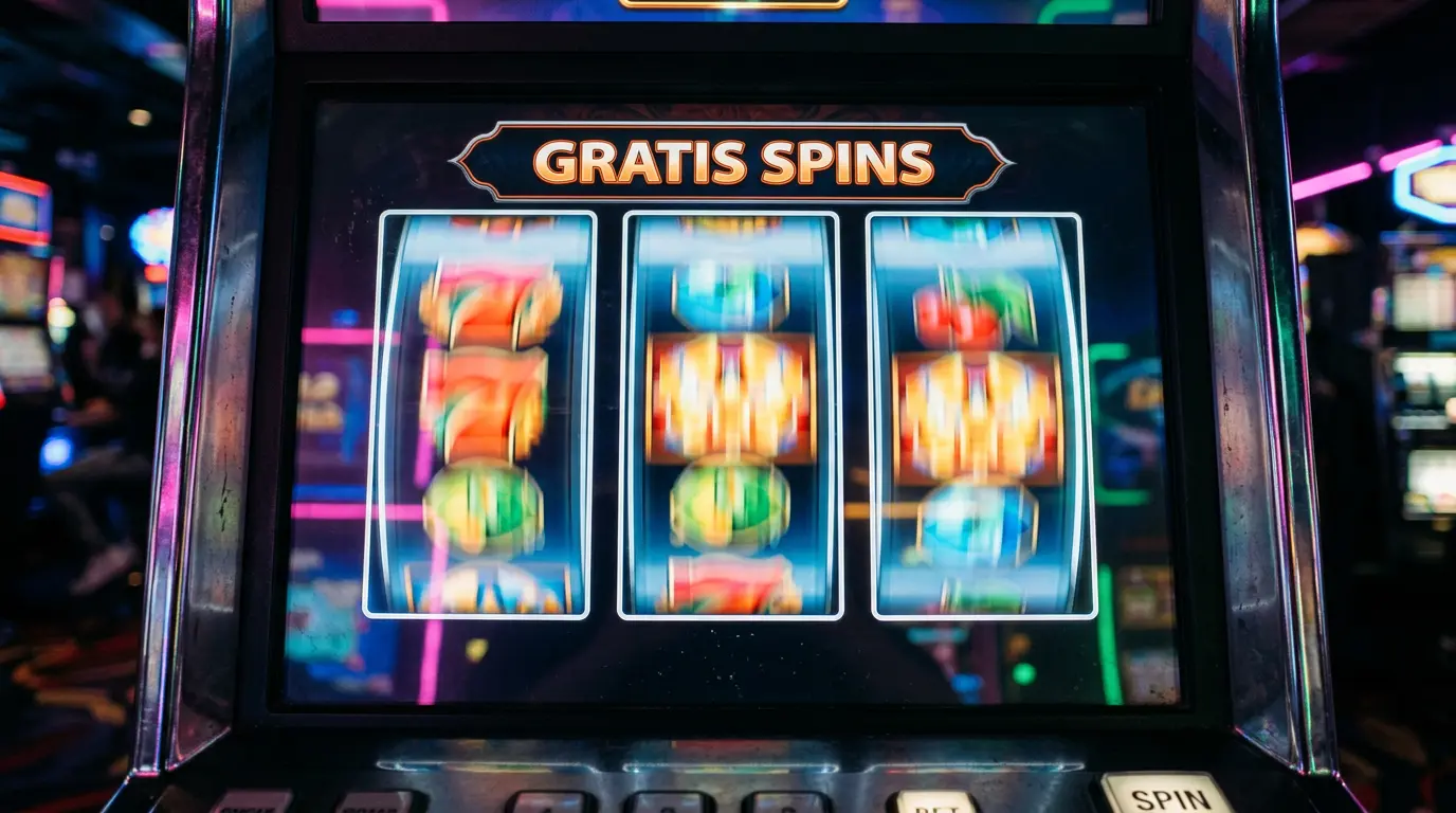 Spilleautomat med freespins-runde som del af velkomstpakke