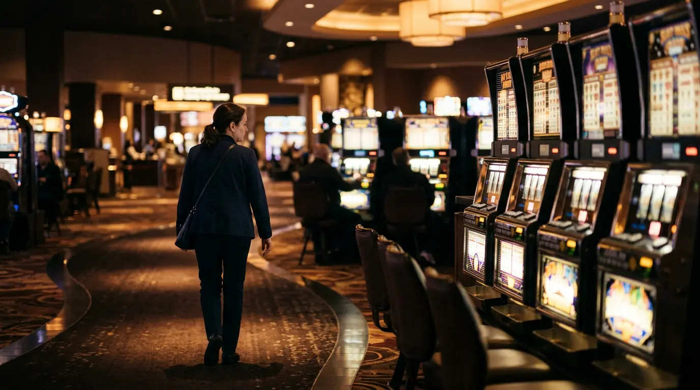 Erfaring taget med fra en jackpot-automat