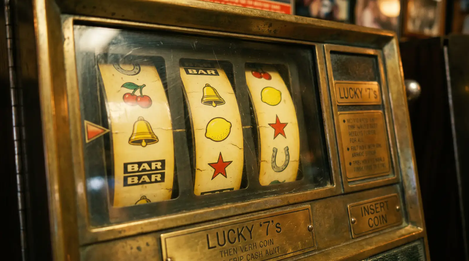 Klassisk automat med faste linjer