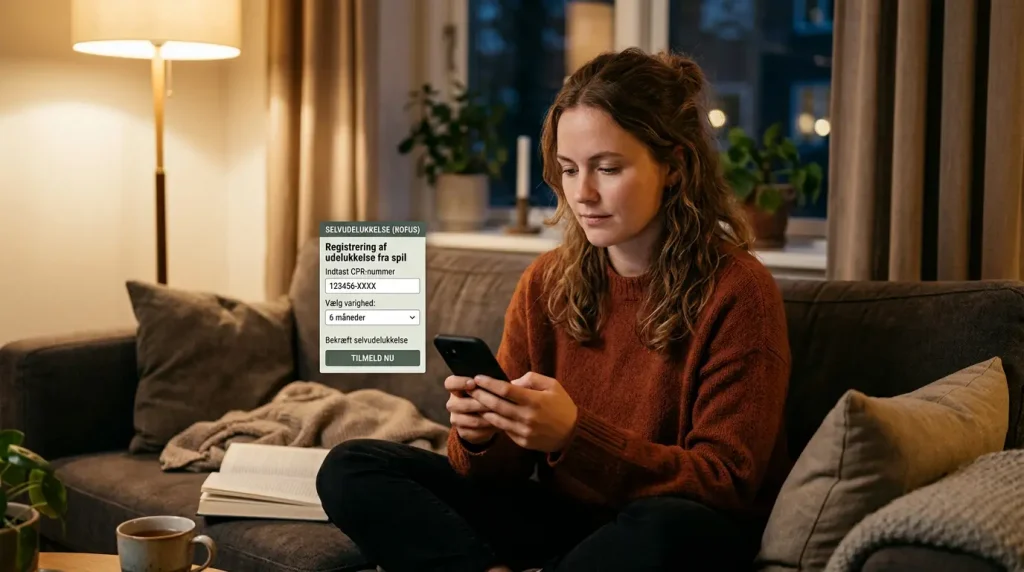 ROFUS-tilmelding via mobil