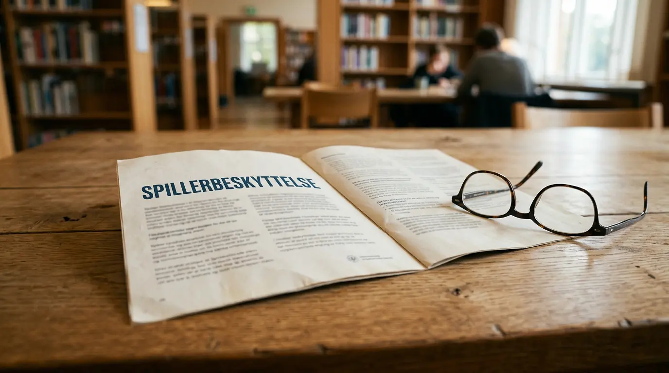 Informationsmateriale om spillerbeskyttelse fra Spillemyndigheden